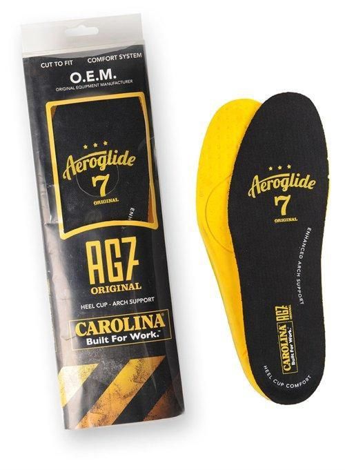 Carolina Aeroglide 7 Footbed Insoles #AG7