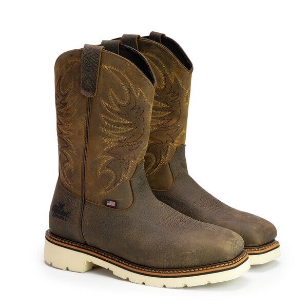 Thorogood American Heritage Square Toe Wellington- 11″ Steel Toe 804-4331