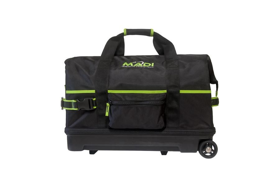 MADI Lineman Dual Compartment Tool &amp; Gear Bag with Wheels
