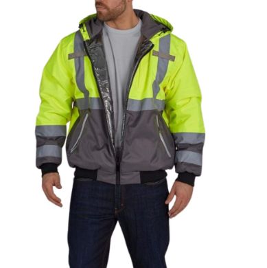 Utility Pro UHV883 HiVis Warm Up Bomber - X-Large