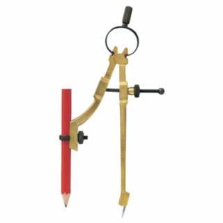 GENERAL TOOLS Precision Pencil Compasses, Divider &amp; Scriber w/Pencil #842