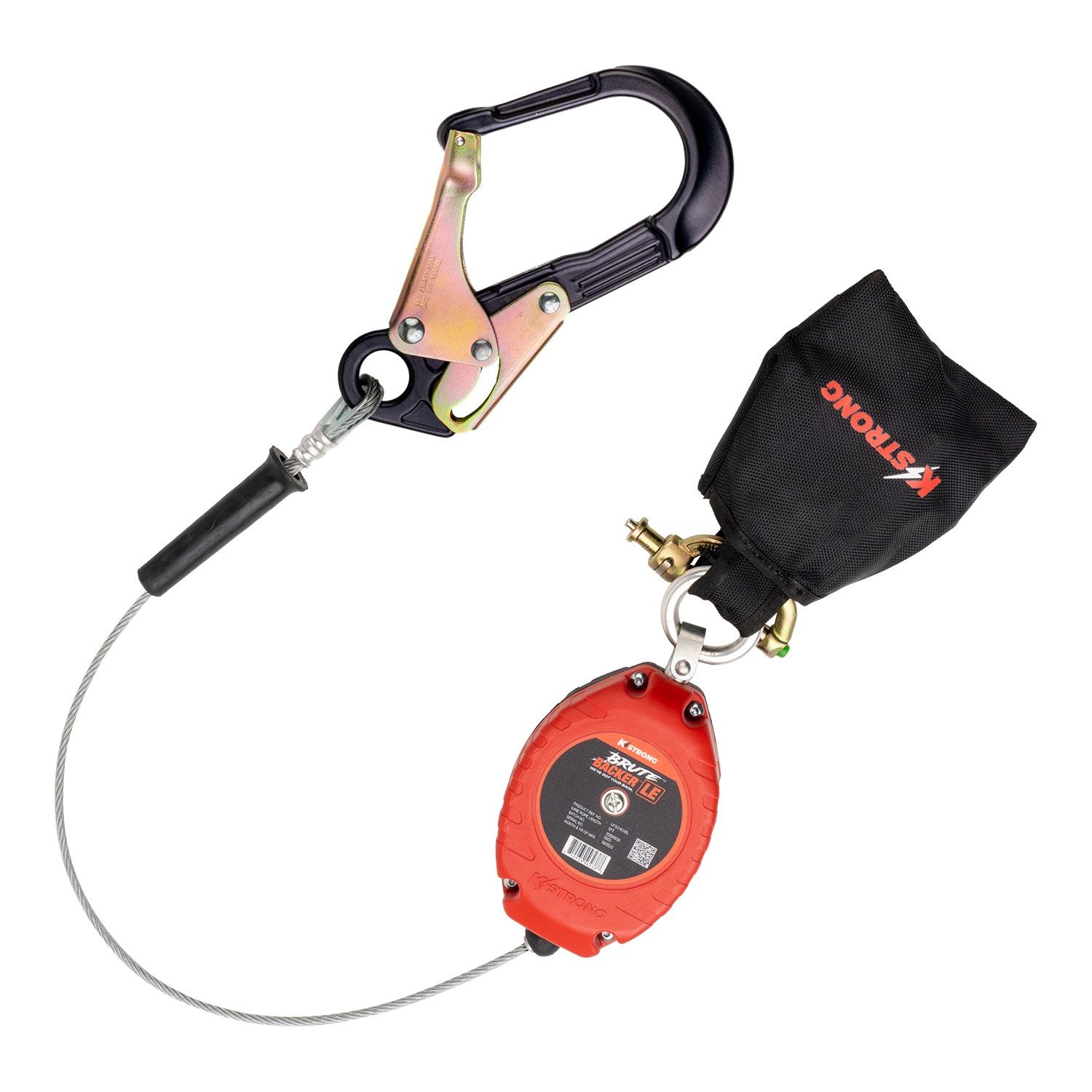 Kstrong Brute Backer Le 8.5 Ft. Cable Srl-le With Aluminum Swivel Rebar Hook