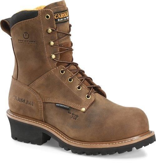 Carolina Poplar Men’s 8” Waterproof Composite Toe Logger CA9852