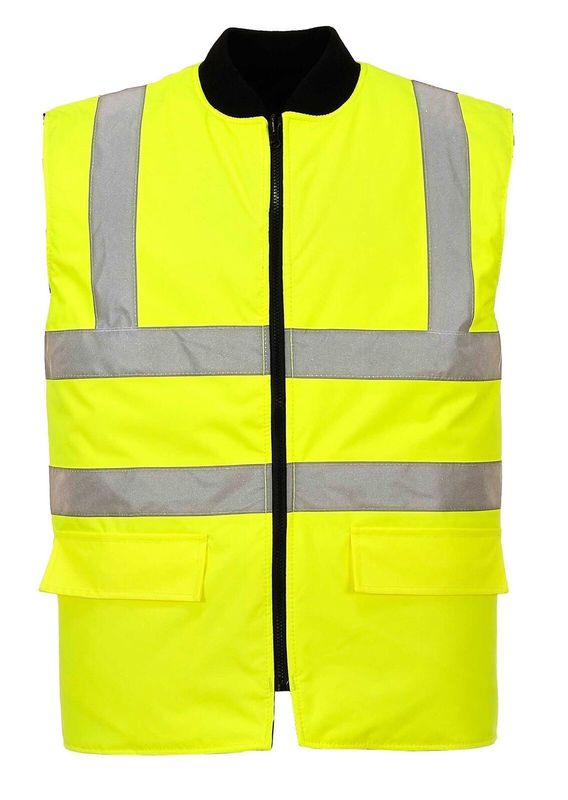 Portwest Hi Vis Reversable Bodywarmer Vest