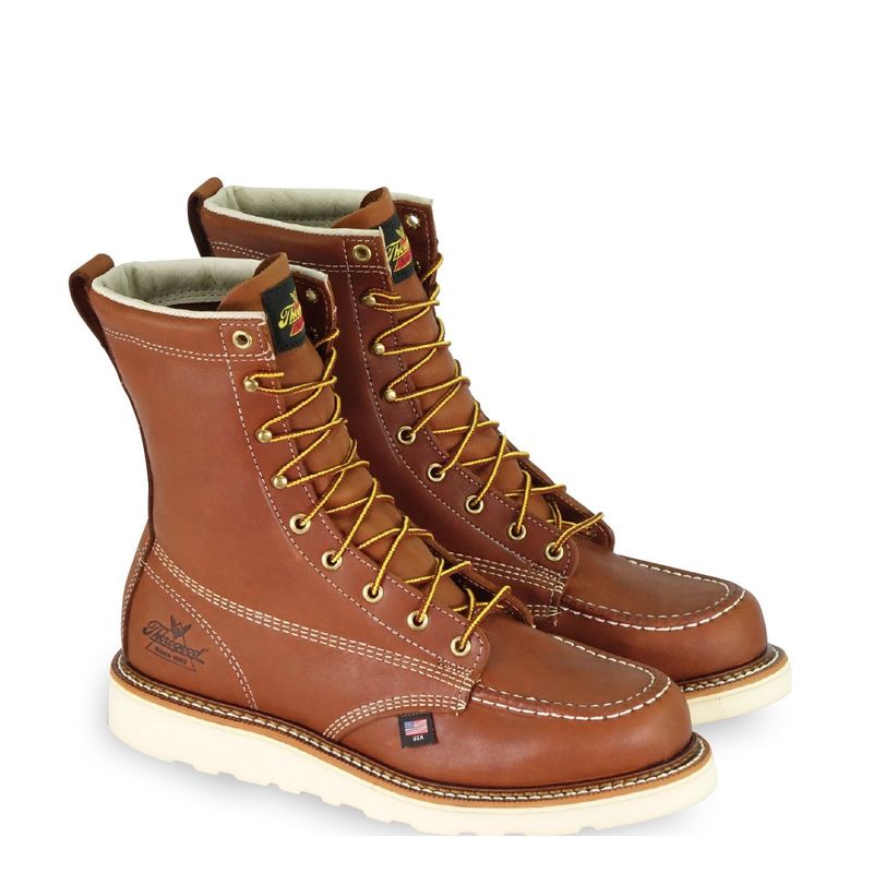 Thorogood 8&quot; Moc Soft Toe Work Boot #814-4201