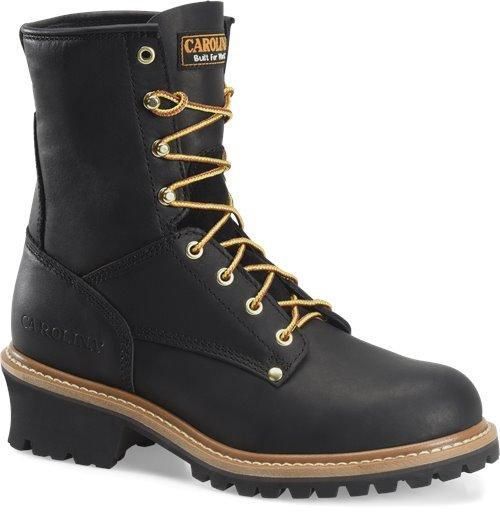 Carolina 8&quot; Steel Toe Logger Work Boot #CA1825