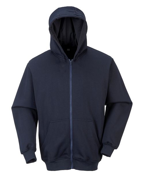 Portwest FR Hooded Zip Sweatshirt