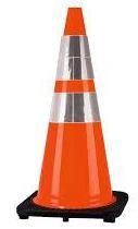 Cortina Reflective Traffic Safety Cones