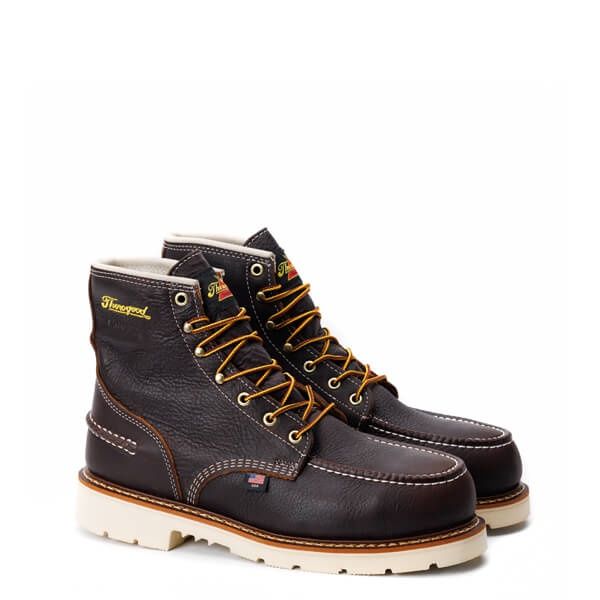 Thorogood USA 1957 Series- 6&quot; Waterproof Briar Pitstop Steel Toe #804-4940