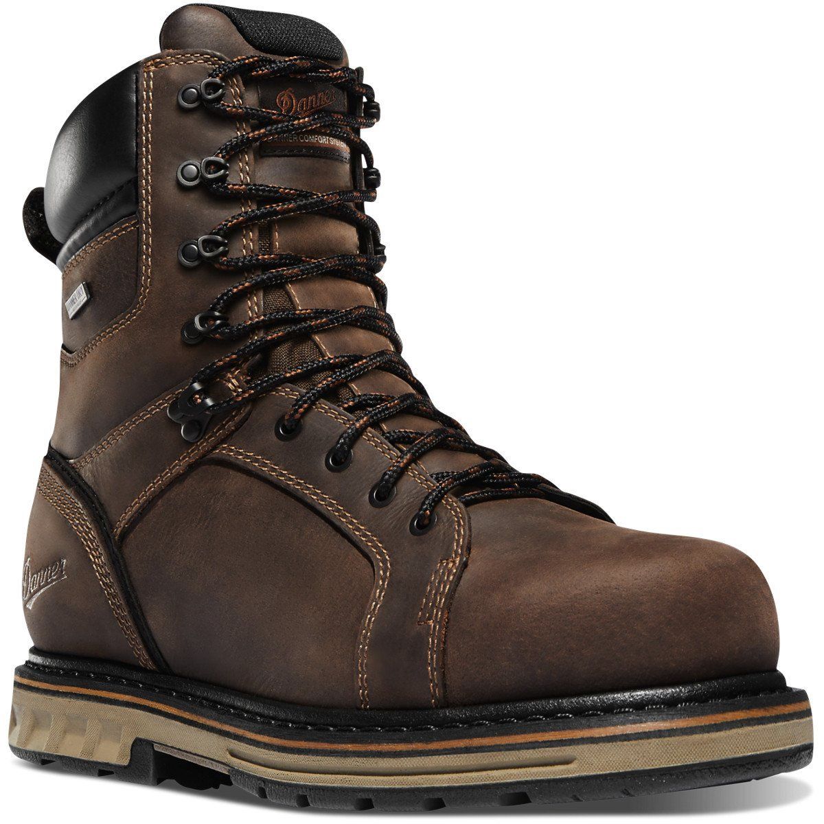 Danner  Steel Yard 8&quot; Brown Steel Toe #12534