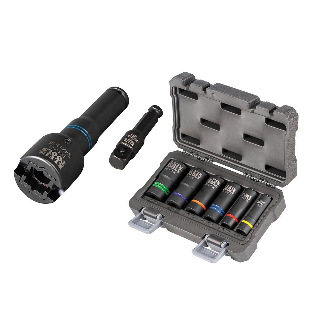 Klein 6-in-1 Impact Socket Set #660KIT2