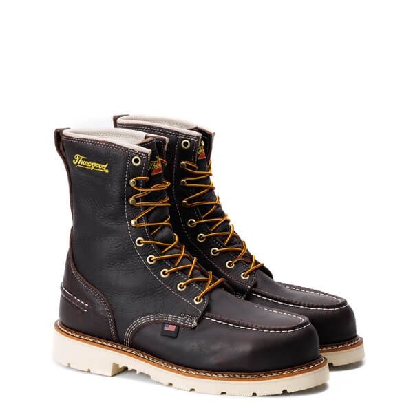 Thorogood USA 1957 Series– 8&quot; Waterproof Briar Pitstop Steel Toe #804-4941