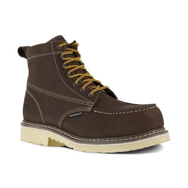 Iron Age Solidifier Mens Brown 6 Waterproof Work Boot IA5062
