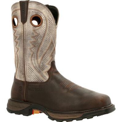 Durango 11&quot; Western Ventilated Composite Toe Dark Brown/Fog ® Maverick XP DDB0331