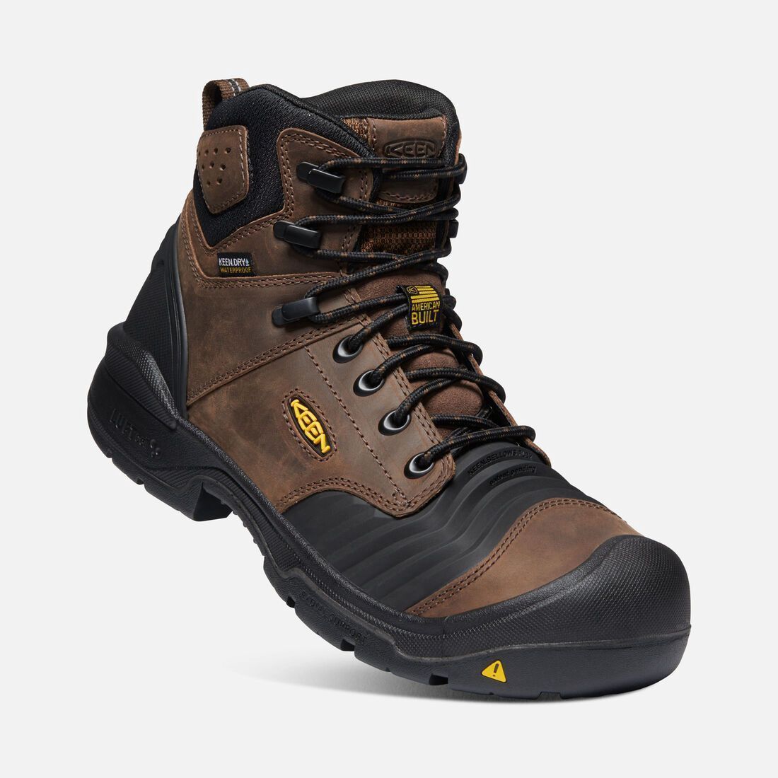 Keen Men&#39;s Portland 6&quot; Waterproof Boot (Carbon-Fiber Toe) 1023386