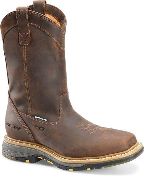 Carolina Men&#39;s 11&quot; Actuator Waterproof Composite Square Toe Roper #CA8535