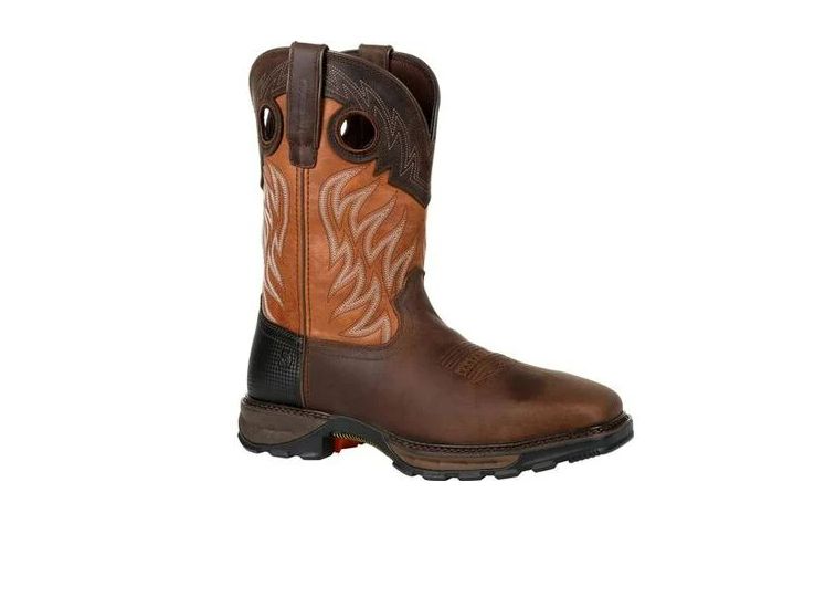 Durango 11&quot; Rugged Brown/Copper Waterproof Steel Toe Durango Maverick XP #DDB0215