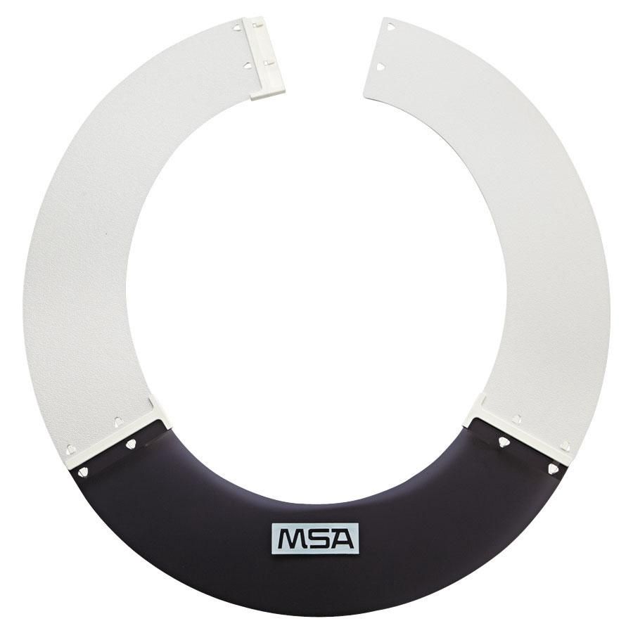 MSA V-Gard Full Brim Hard Hat Sun Shield #697410