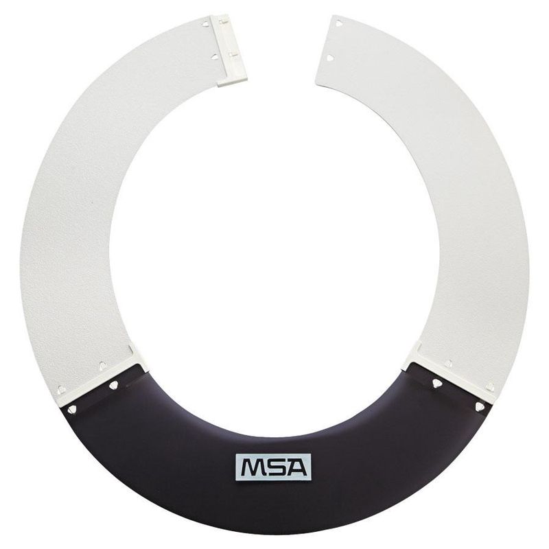MSA V-Gard Full Brim Hard Hat Sun Shield #697410