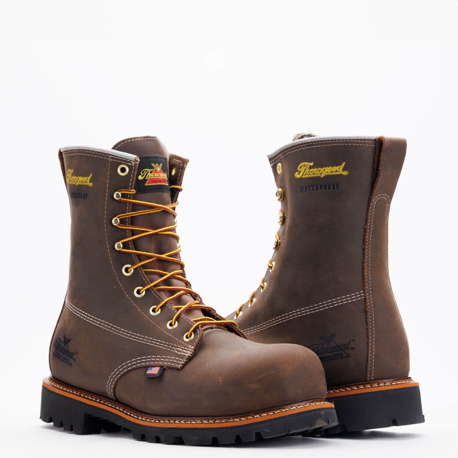 Thorogood American Legacy Series Waterproof  8” Crazyhorse Nano Toe #804-4248