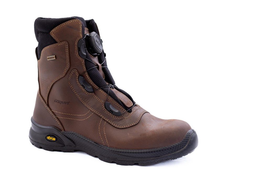 Grisport BOA ENFORCER 8&quot; Soft Toe Work Boot-#7009P21T-Brown