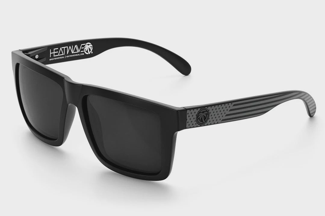 Heat Wave Vise Z87 Safety Glasses: Black Frame: Socom