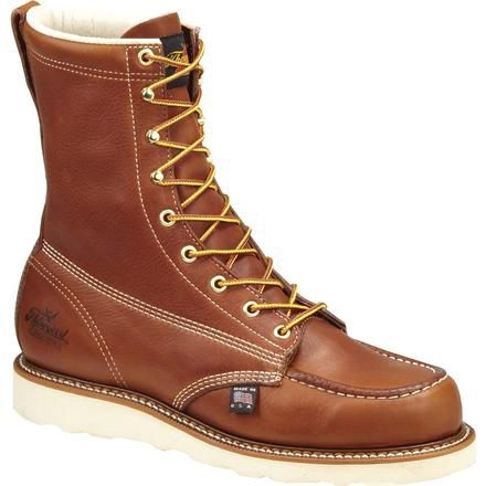 Thorogood 8&quot; Moc Safety Toe Boot 804-4208, Size: 7, WIDTH: D