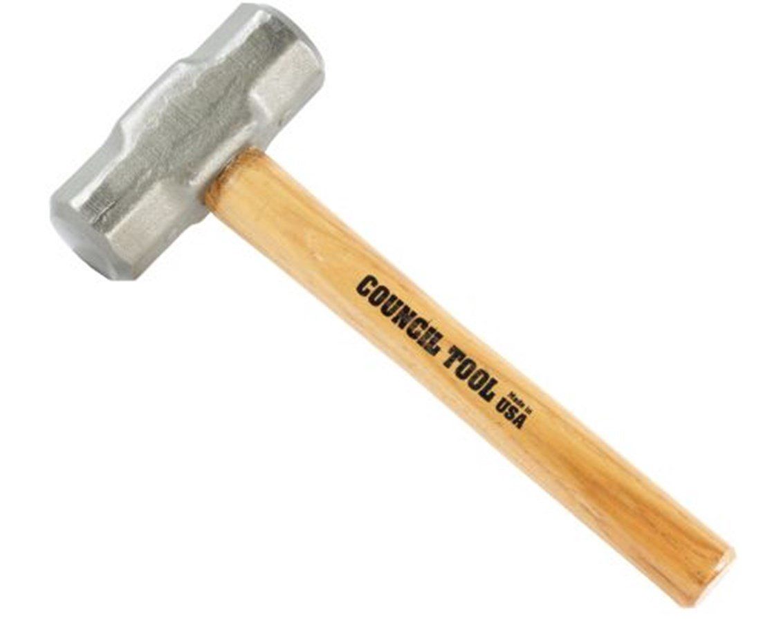 Council Tool 4# Engineer Hammer 15&quot; Straight Wooden Handle PR40