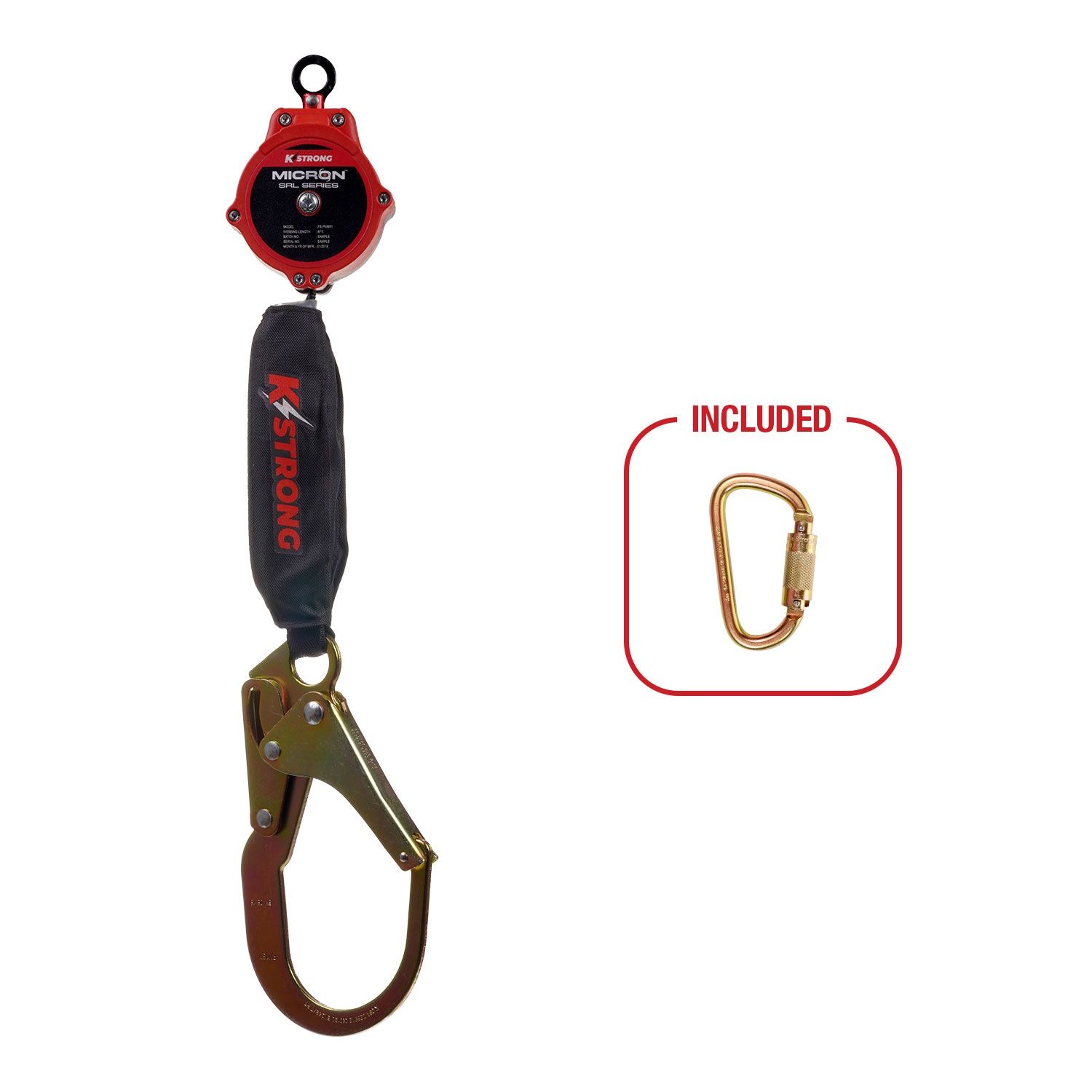 KStrong® 6 ft. Micron SRL with Rebar Hook (ANSI)