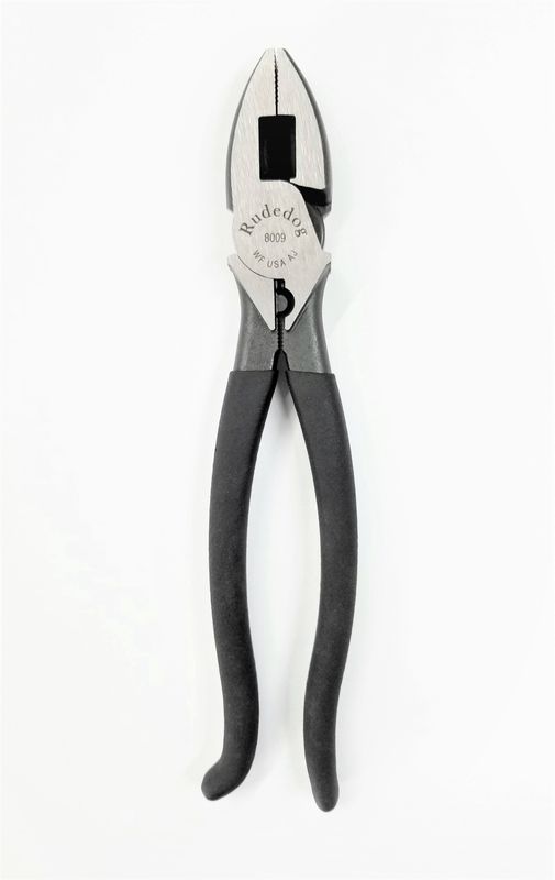 Rudedog USA 9 Lineman Pliers w/ Tether Hole #8009