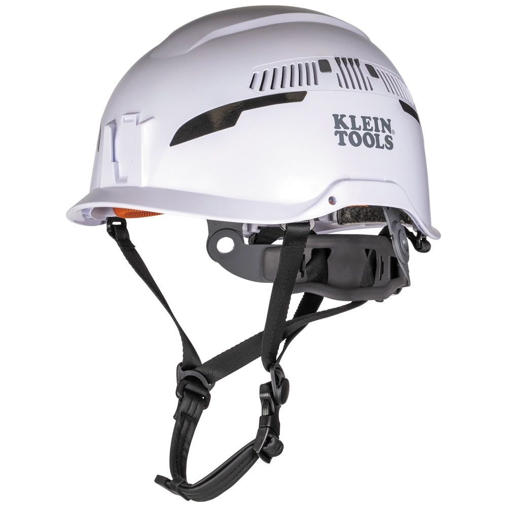 Klein Safety Helmet, Type-2, Vented Class C, White #60565