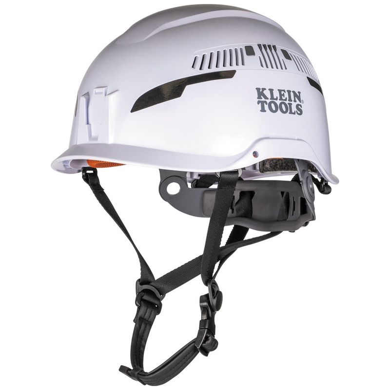 Klein Safety Helmet, Type-2, Vented Class C, White #60565
