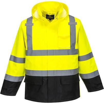 Portwest Hi-Viz Rain Jacket #US366