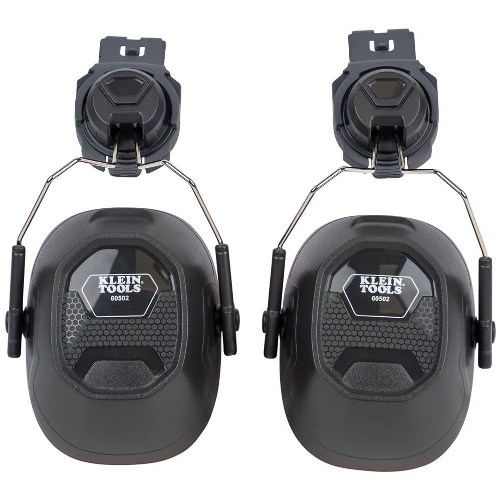 Klein  Hard Hat Earmuffs, Full Brim Style #60502