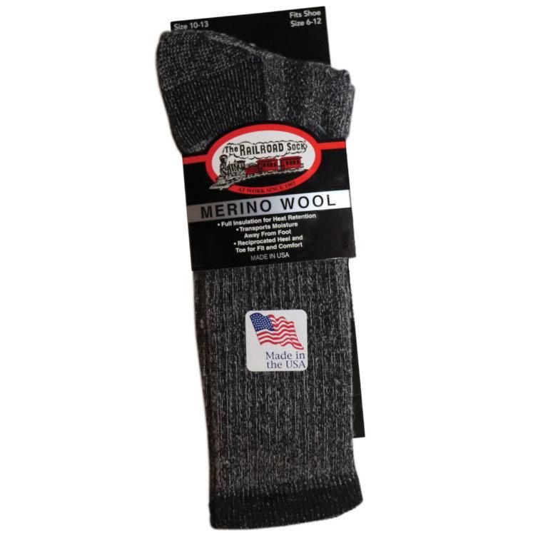 The Railroad Sock Merino Wool