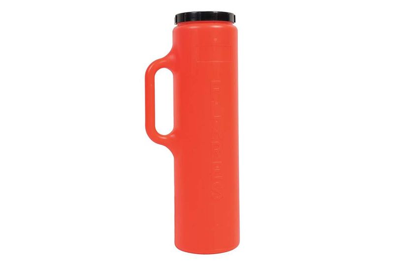 Red Safety Flare Container