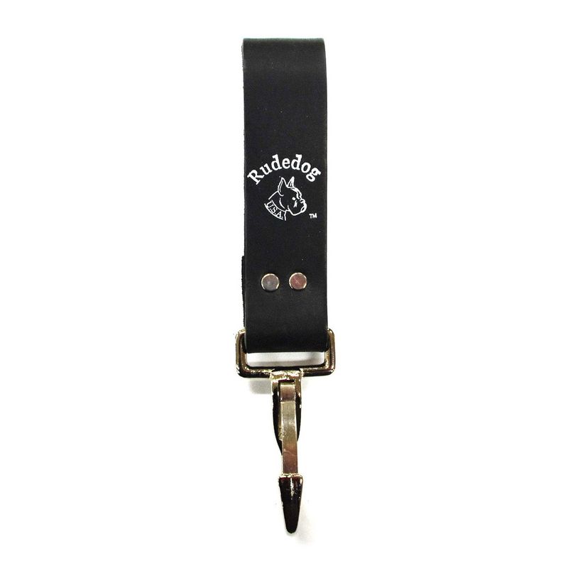 Rudedog USA Black Leather Snap Loop #3007