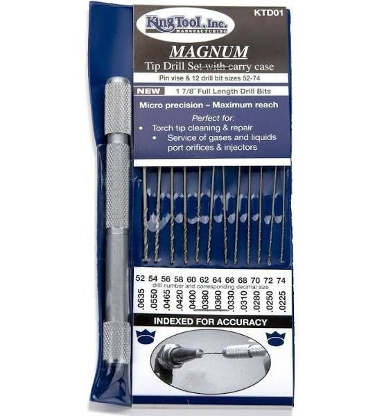 King Tool Premium Torch Drill Tip Set