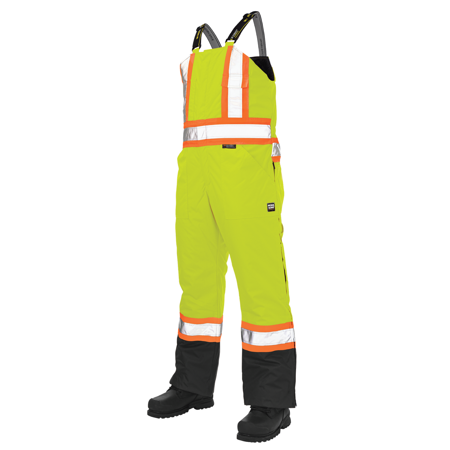 Tough Duck Poly Oxford Insulated Safety Bib Overall