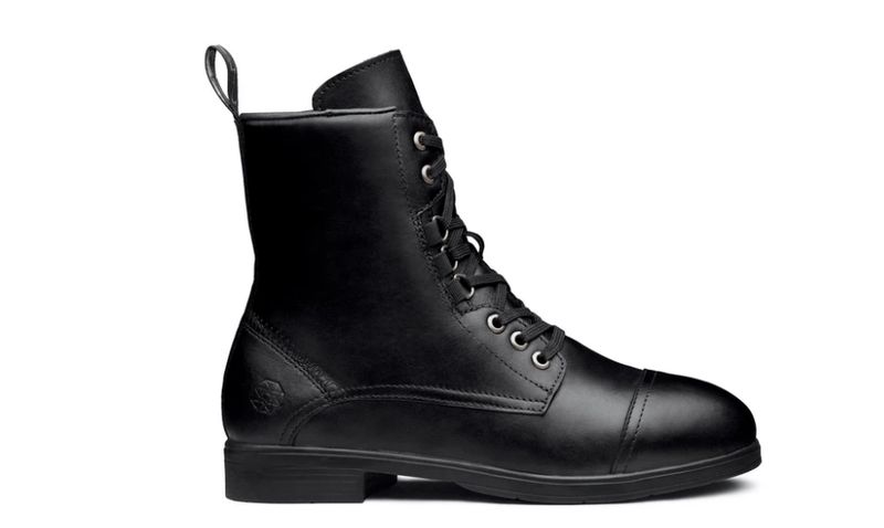 Xena Spice Women&#39;s Steel Toe Work Boot-Black