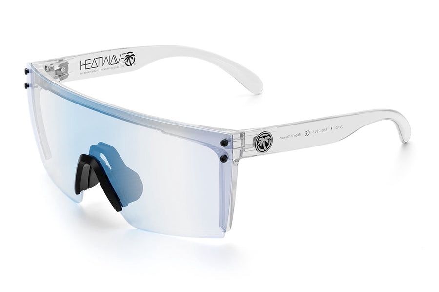 HEATWAVE-LAZER FACE GLASSES: CLEAR BLUE LIGHT BLOCKING LENS Z.87