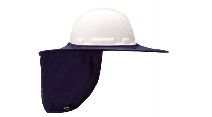 Pyramex Collapsible Hard Hat Brim with Neck Shade