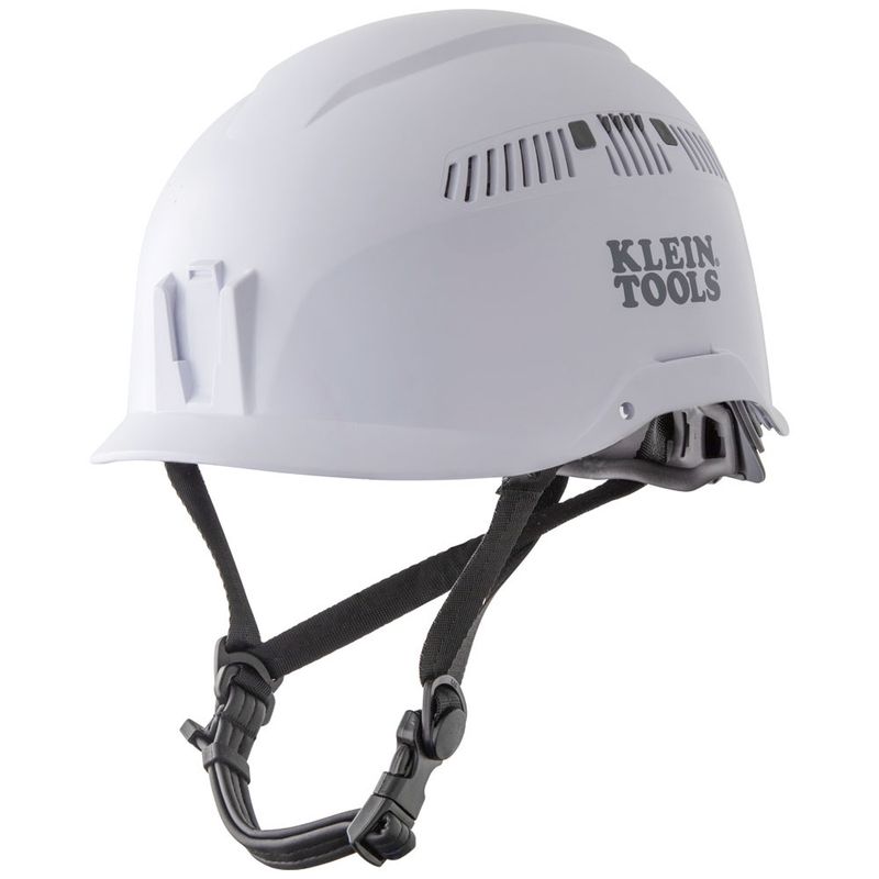 Klein Safety Helmet, Vented-Class C, White #60149