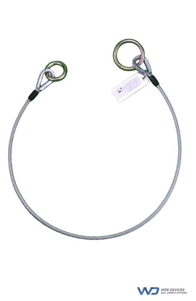 Elk River Wire Sling Anchorage Connector Cheaters 5/16 Coated GAC