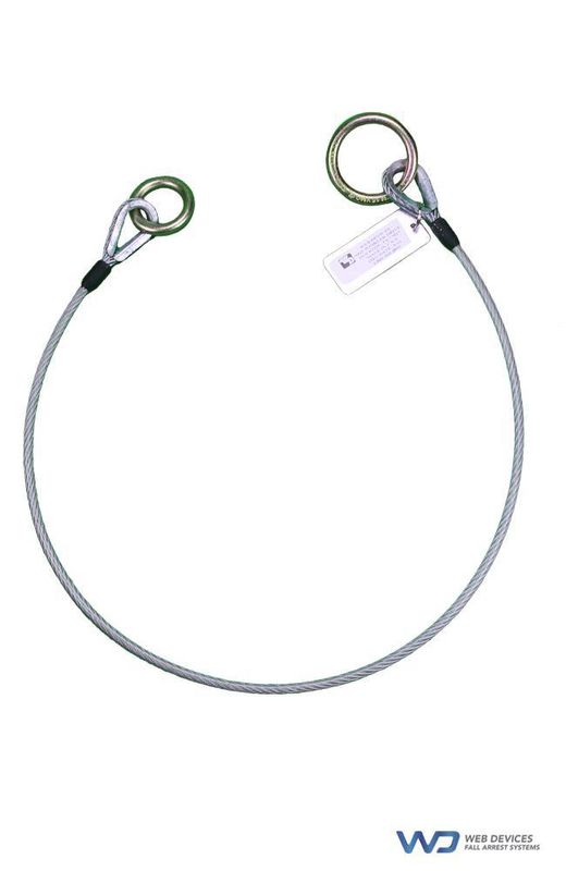 Elk River Wire Sling Anchorage Connector Cheaters 5/16 Coated GAC