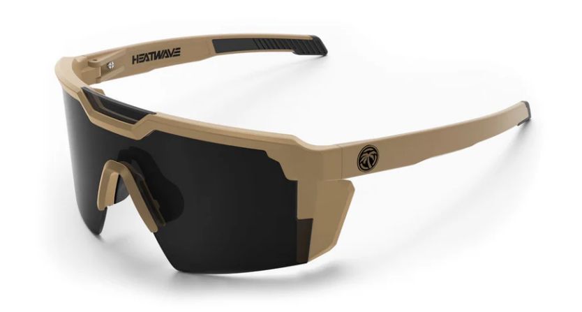 Heat Wave Future Tech Sunglasses : Desert Tan Frame Z87+