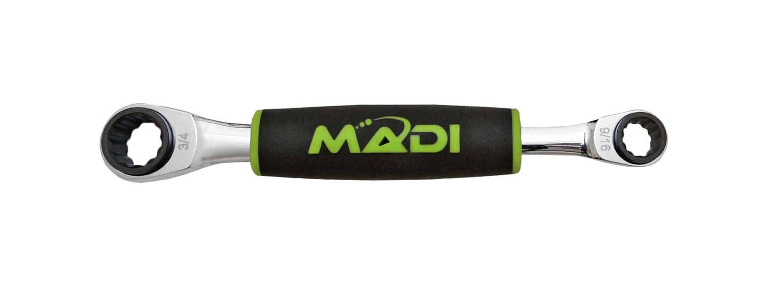 MADI Insulated 2-in-1 Ratcheting Speed Wrench