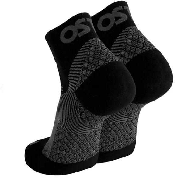 OS1st Plantar Fasciitis Socks - 1/4 Crew, Size: Small, Color: White