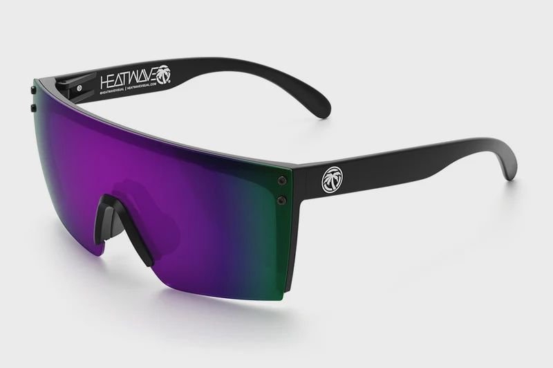 Heat Wave Lazer Face Sunglasses: Ultra-Violet Z87 Polarized
