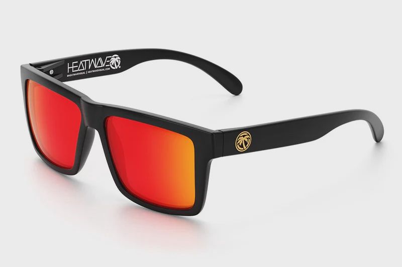 Heat Wave Vise Z87 Sunglasses Black Frame Sunblast Lens